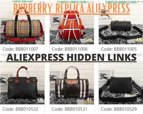 burberry replica aliexpress|hidden aliexpress brands.